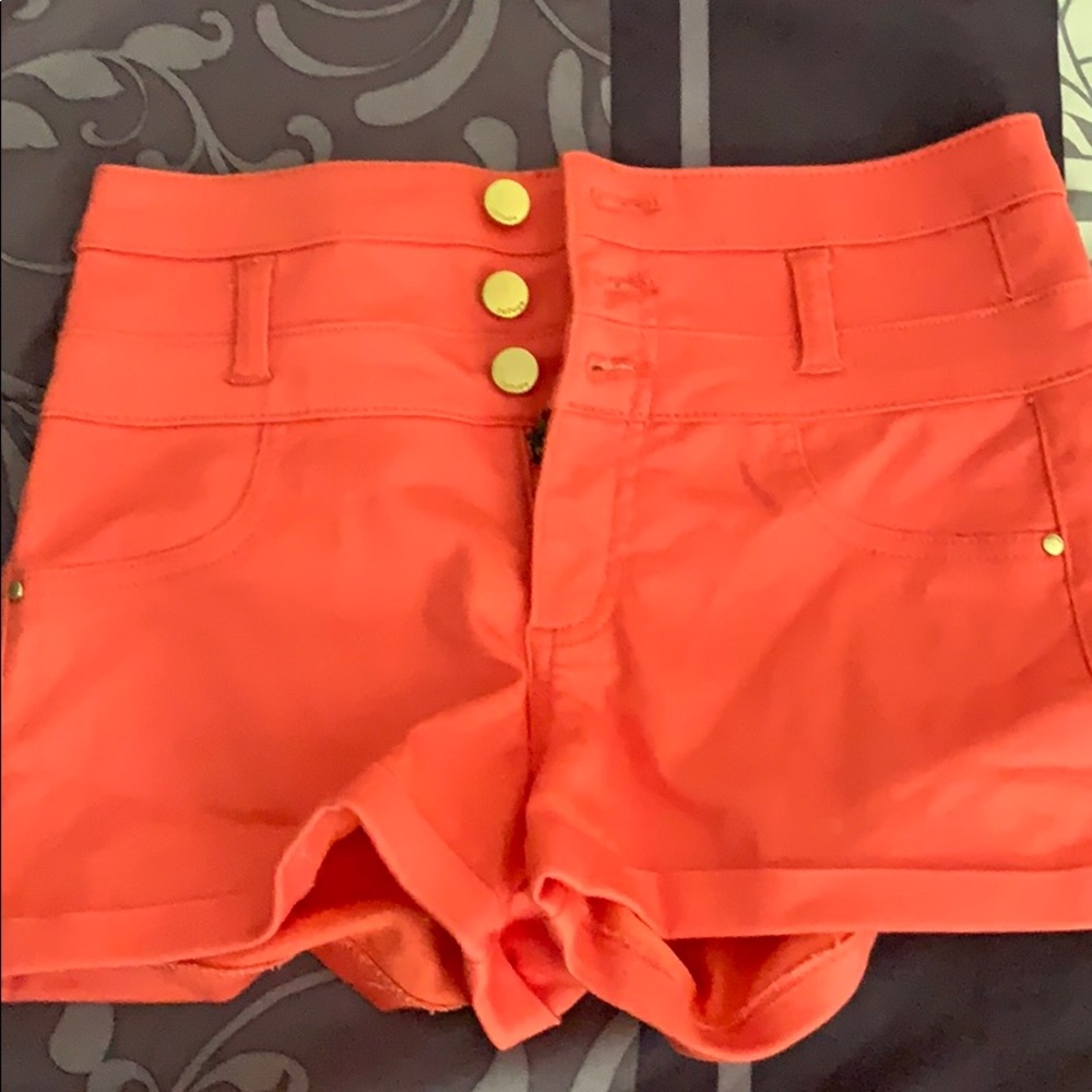 High waisted shorts